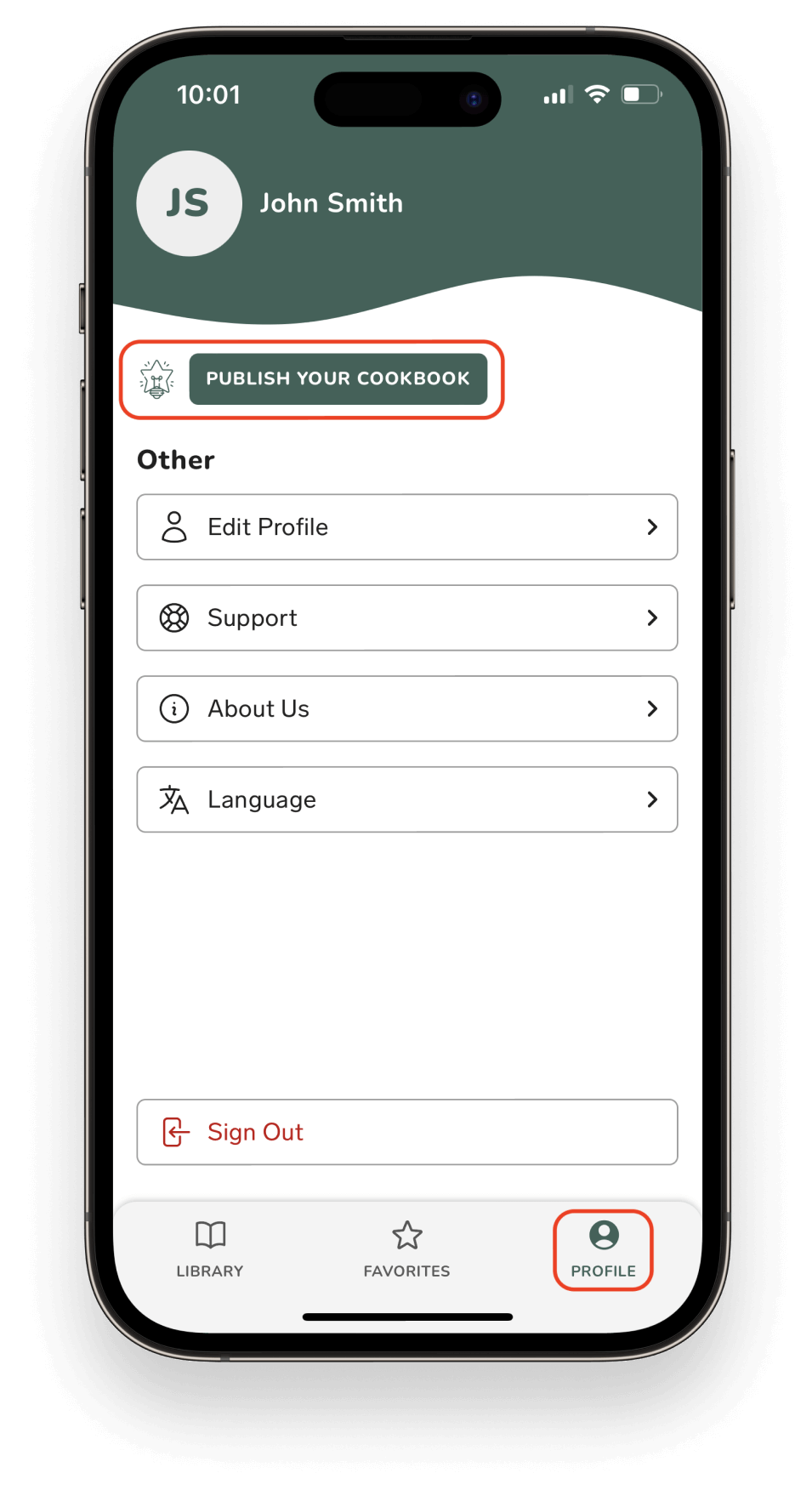 Profile Screen - Bamley App